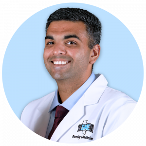 Dr. Vijay Sinha MD, CBFM Community Based Family Medicine Residency San Antonio Dr. Vijay Sinha MD Profile Headshot